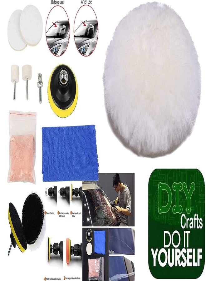 دي آي واي كرافتس مجموعة أدوات يدوية الصنع 100 غرام، أكسيد السيريوم الوردي الفاتح، 8 قطع، مسحوق أكسيد السيريوم لتلميع زجاج السيارات الأمامي مقاس 3 بوصات، إزالة الخدوش، مزيل التلميع، إصلاح، TREO 95 (مجموعة 100 غرام، أكسيد السيريوم الوردي الفاتح) - Image 3